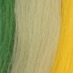 Шерсть полутонкая мультиколор жёлто-зелёные оттенки