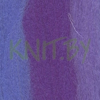 Шерсть полутонкая мультиколор сиренево-фиолетовые оттенки