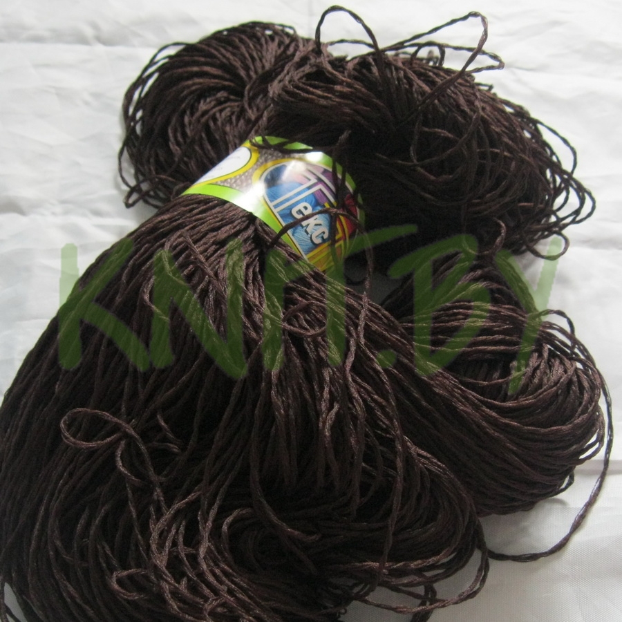 Пряжа Текстум т.коричневый