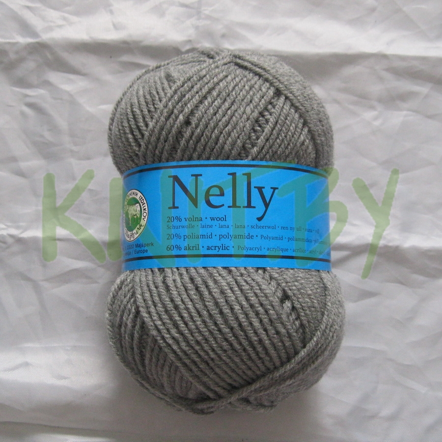 Пряжа Nelly светло-серый
