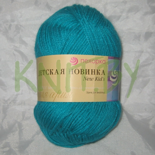 Пряжа Детская новинка светлый изумруд