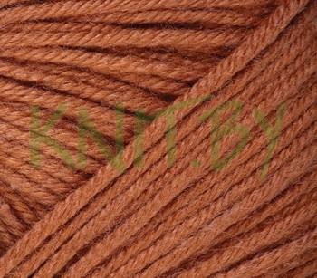 Пряжа City светлый терракот