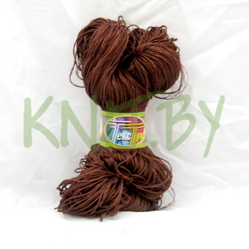 Пряжа Текстум шоколадный