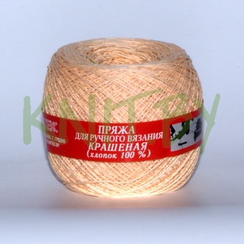 Пряжа Гронитекс Cotton №20/4 абрикос