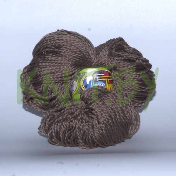 Пряжа Текстум св.коричневый