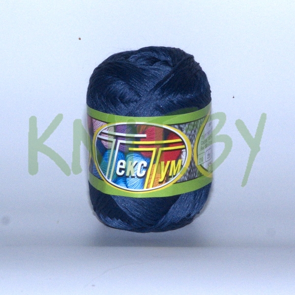Пряжа Текстум 50 синий
