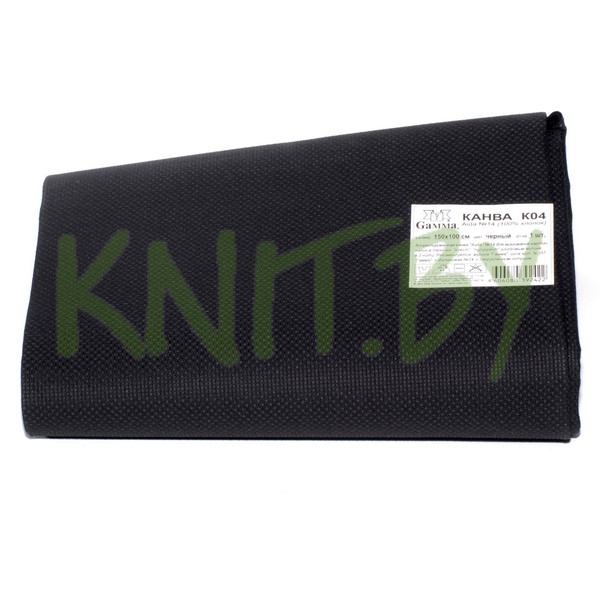 Канва GAMMA Aida 150х100 чёрный