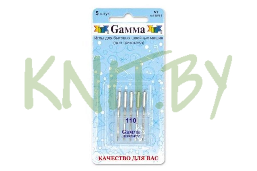 Иглы для бытовой швейной машины №110 для трикотажа