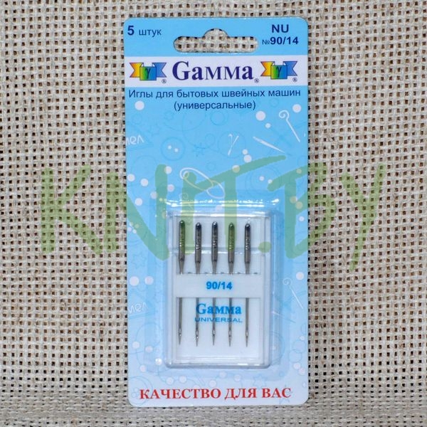 Иглы для бытовой швейной машины универсальные №90