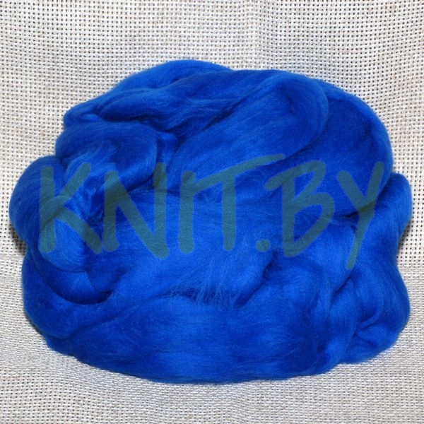 Шерсть тонкая василек