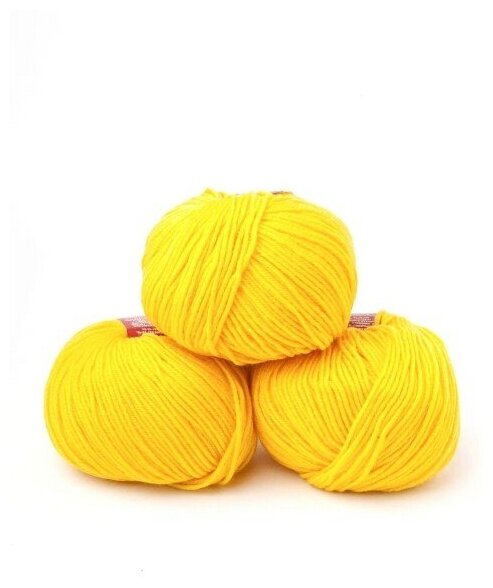 Пряжа Кроха желток